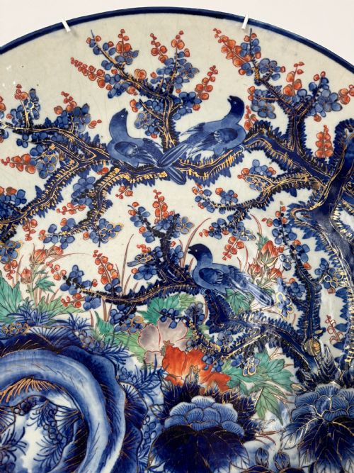 RARE VERY LARGE JAPANESE CHARGER MEIJI PERIOD CIRCA 1890 - ADDITIONAL PHOTO 2