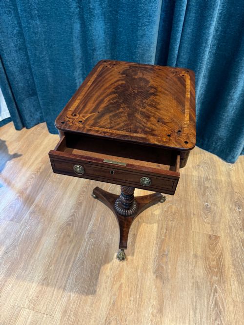 FINE REGENCY OCCASIONAL PEDESTAL TABLE CIRCA 1815 - ADDITIONAL PHOTO 3