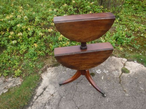 Early 19th Century  Mahogany 2 Tier Dumb Waiter