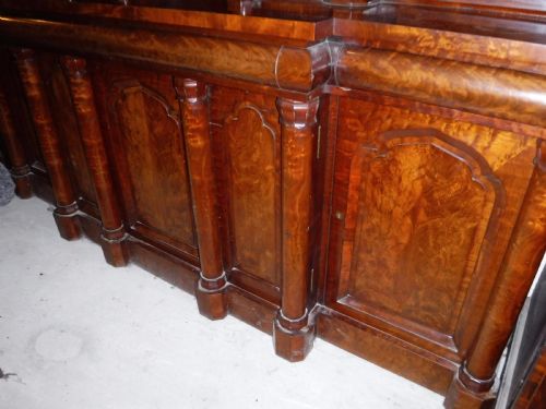 OUTSTANDING REGENCY MAHOGANY SIDE CABINET - ADDITIONAL PHOTO 9