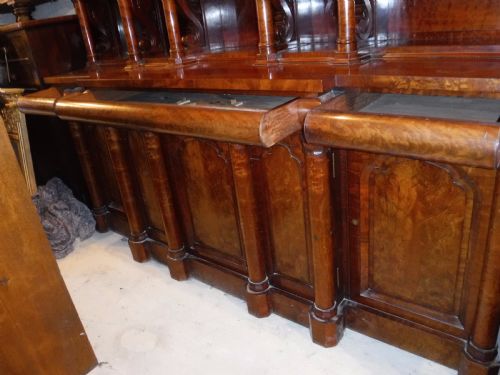 OUTSTANDING REGENCY MAHOGANY SIDE CABINET - ADDITIONAL PHOTO 10