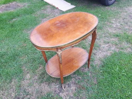 Early 20th Century 2 Tier Occasional Table