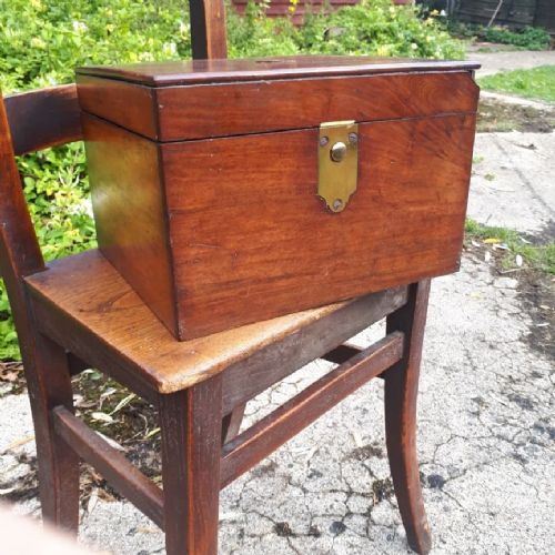 Very Rare Child's Travelling Campaign Commode