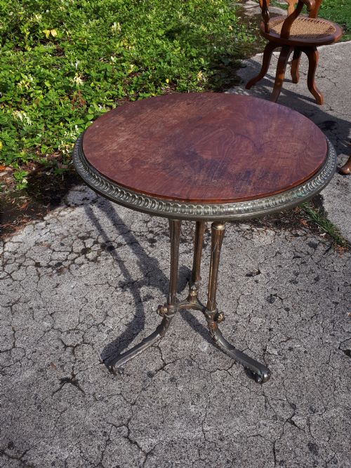 Good 19th Century Brass Frame Occasional Table