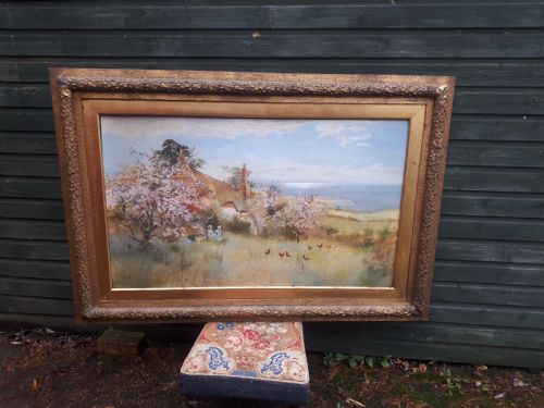 Large Watercolour by Arthur Stanley Wilkinson