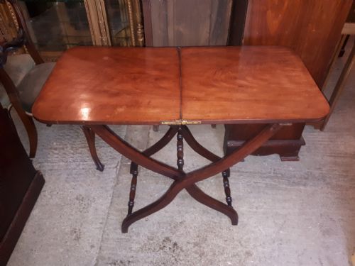 Regency Cuban Mahogany Coaching Table