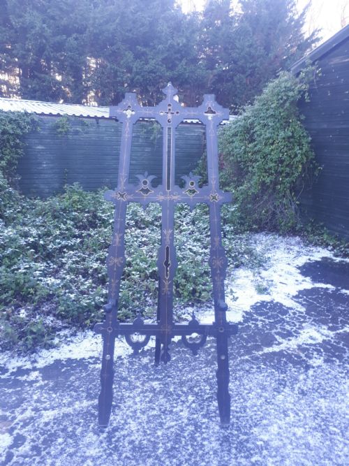 Late 19th Century Gothic Picture Display Easel