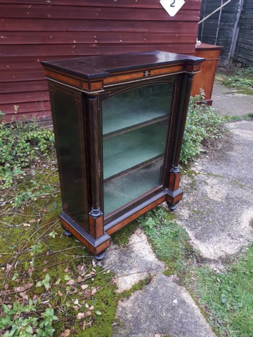 Victorian  Inaid Pier Cabinet