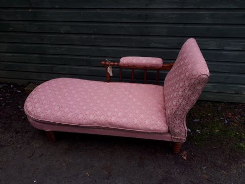 Neat 19th Century  End of Bed Chaise Longue.