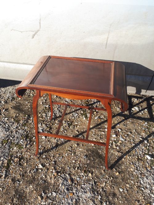 Elegant  Mahogany  Aesthetic Movement Occasional  Table.