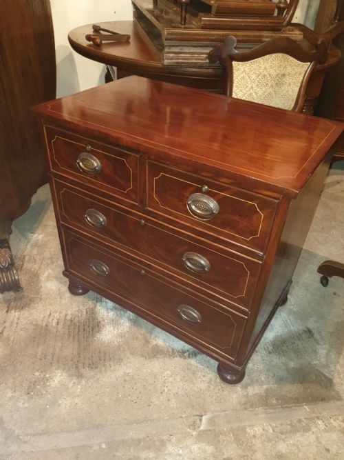 Pretty Small Regency Chest of Drawers