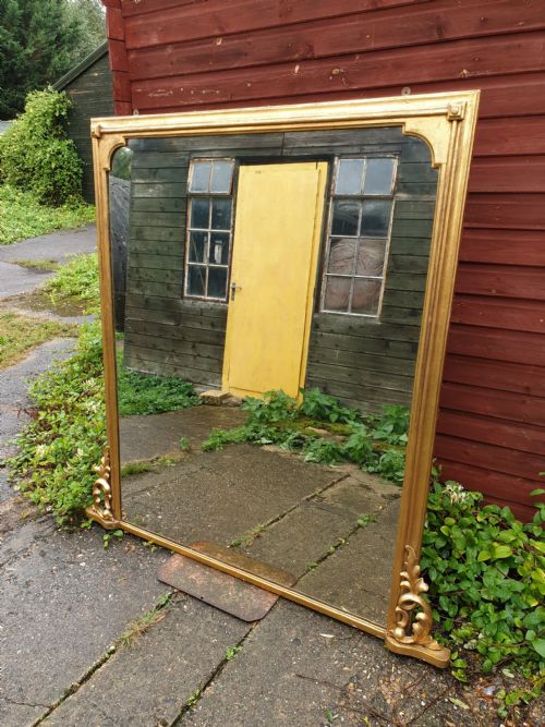 Victorian Gilt Frame Wall Mirror