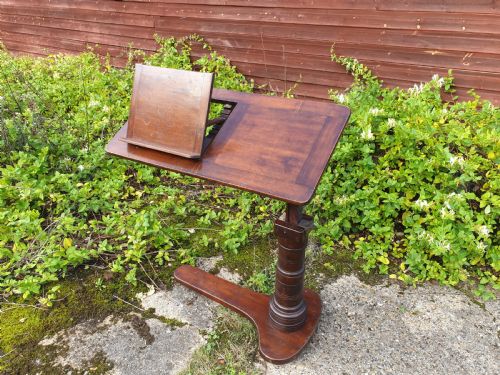 Late Victorian Adjustable Reading Table