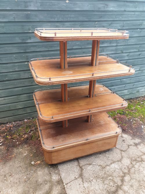 Early 20th Century Adjustable Shop Display Stand