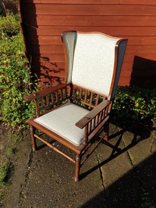 Liberty Style Arts and Crafts Armchair