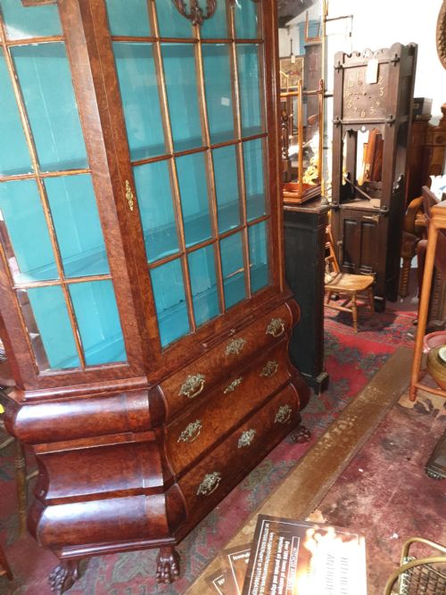 19th Century Dutch Walnut Cabinet