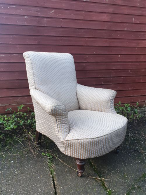 Upholstered Easy Armchair