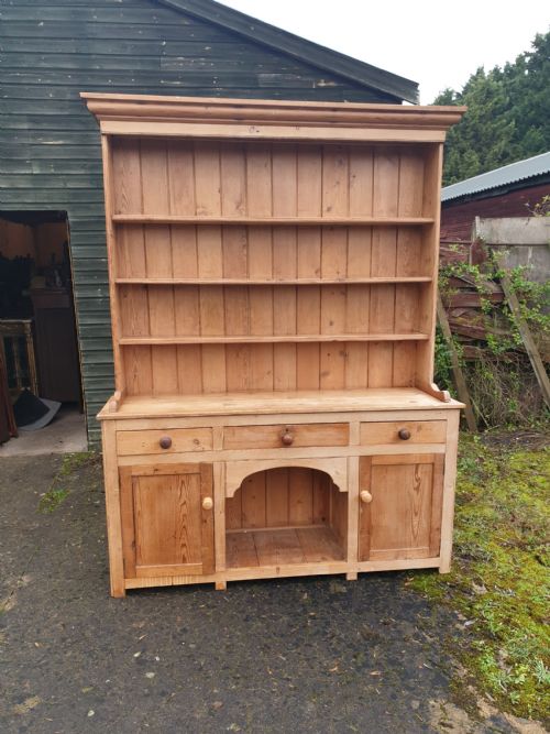 19th Century Pine Dog Kennel Dresser.