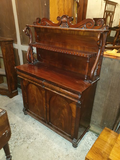 Regency Mahogany Side Cabinet