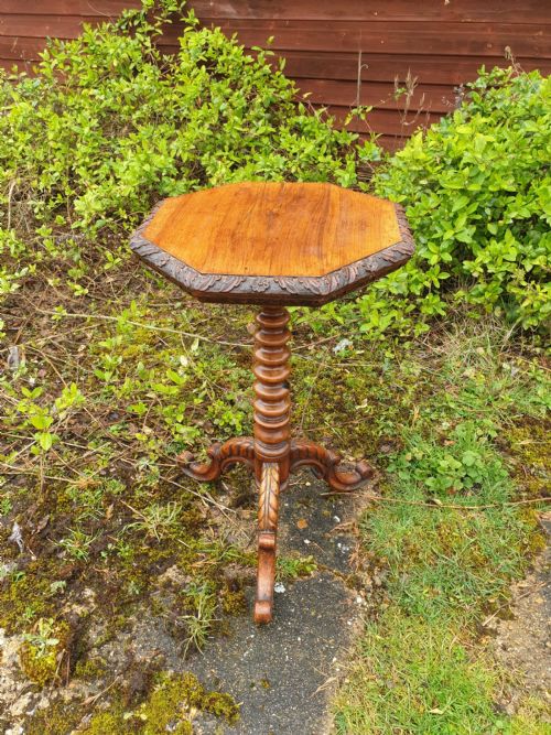 19th Century Anglo Indian Rosewood Lamp Table.