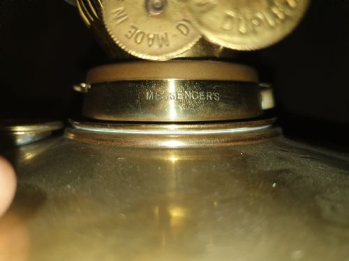 FULLY ADJUSTABLE BRASS LAMP TABLE - ADDITIONAL PHOTO 3