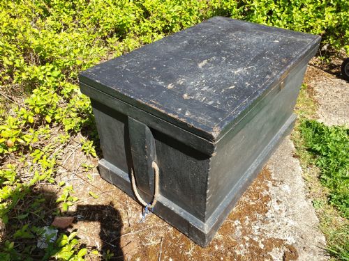 Good Well Fitted Victorian Workmen's Tool Chest.