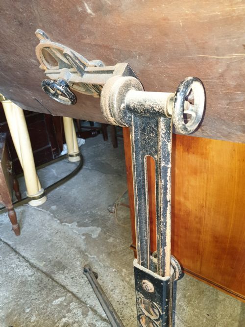 Early 20th Century Fully Adjustable Working Stand.