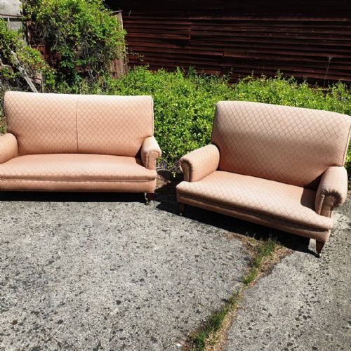 2 Edwardian Country House Sofas