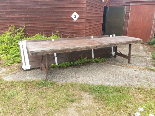 Large French Harvest Dining Table