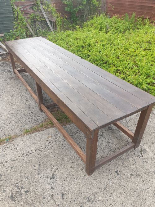 Very Large Rustic Table.