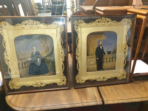 Pair of Exquisite 19th Century Gilt Frames.