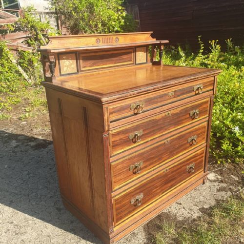 19th Century Aesthetic Movement Chest Possibly by Lamb.