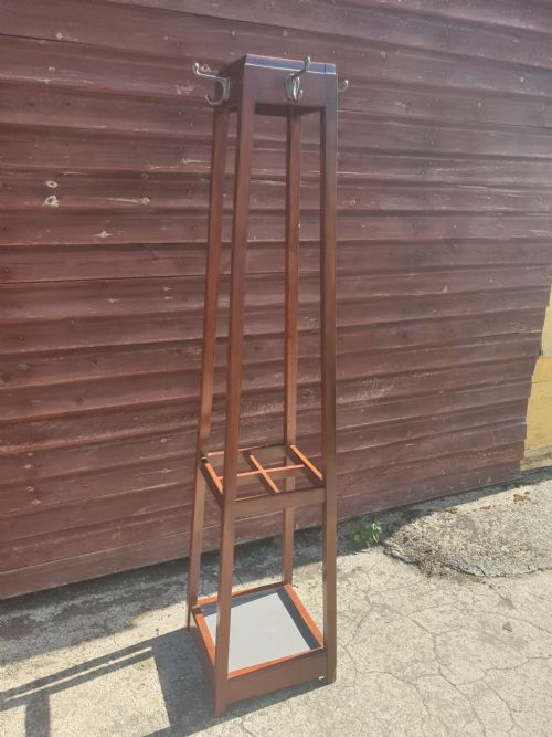 Mahogany Hat and Coat Stand