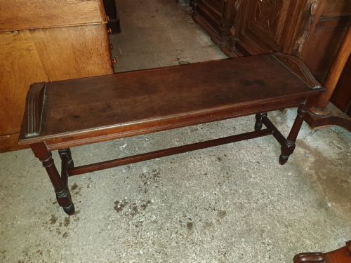 Late Victorian Hall Seat