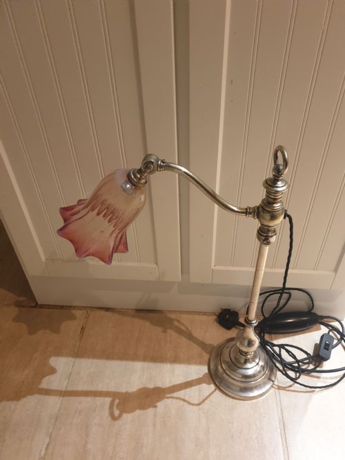 Early 20th Century Adjustable Desk Lamp