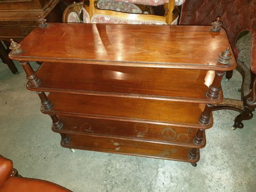 Unusual 19th Century 5 Tier Etagere.