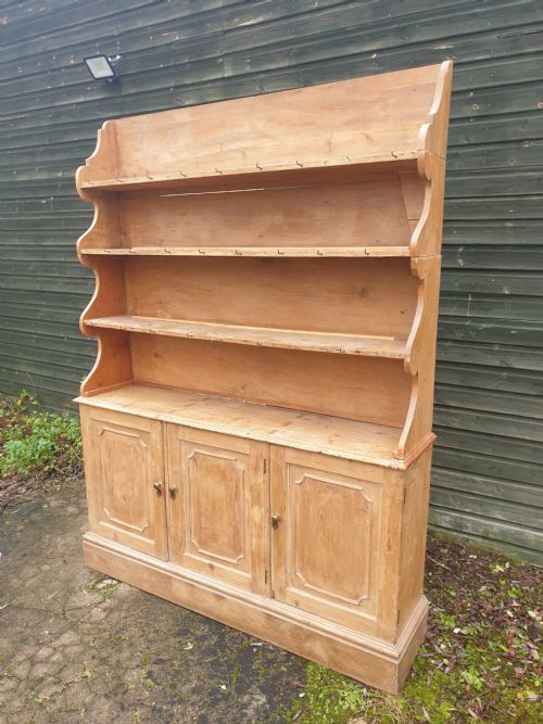 19th Century Pine Farmhouse Dresser