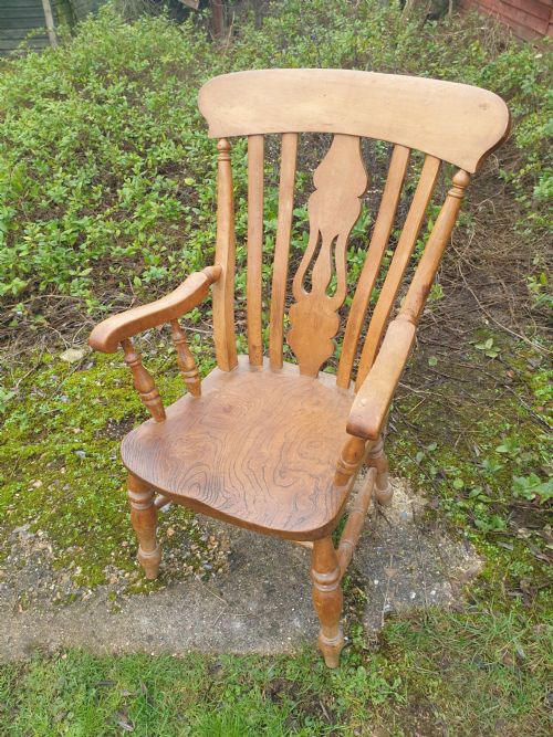 Late Victorian Windsor Armchair.
