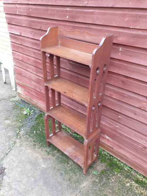 Oak Arts and Crafts Bookcase