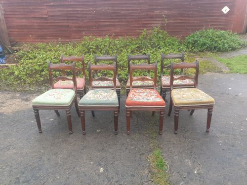 Set of 8 Dining Chairs