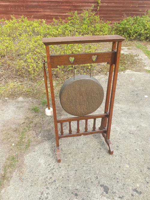 Oak Arts and Crafts Dinner Gong