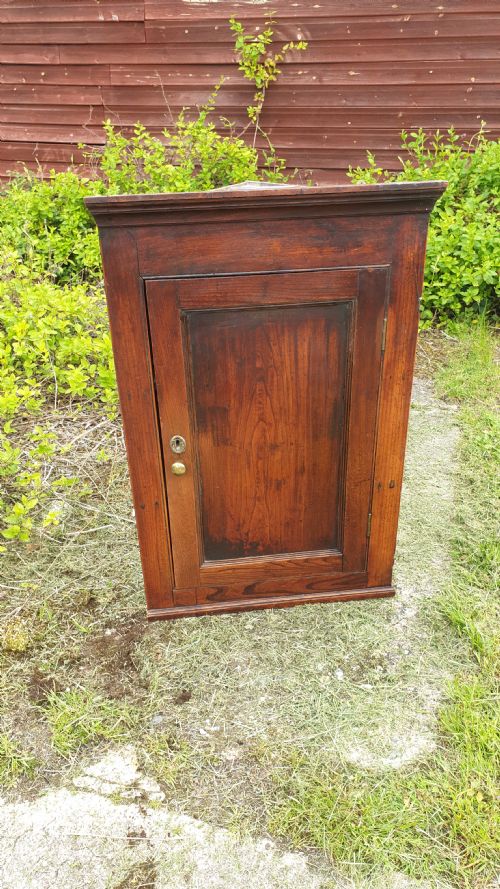 Early 19th Century Corner Cupboard
