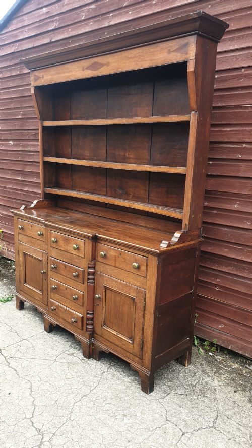 Early Victorian Welsh Oak Dresser.