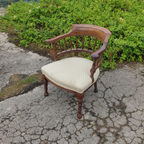 Late Victorian Desk Armchair