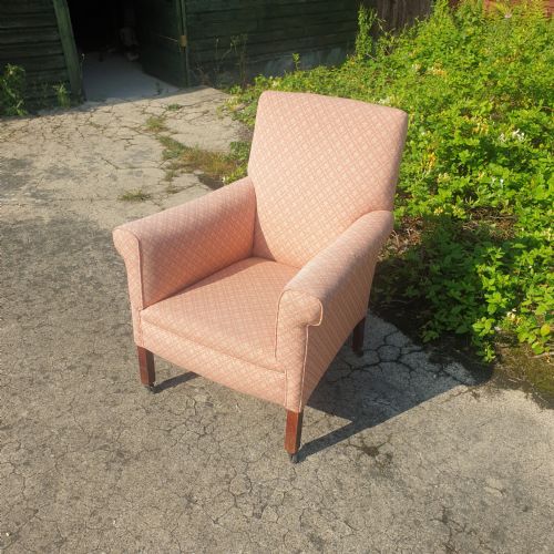 Early 20th Century Upholstered Armchair.