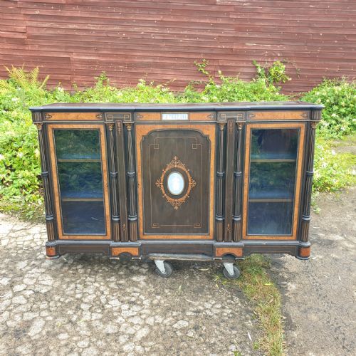 Victorian Ebonised Credenza