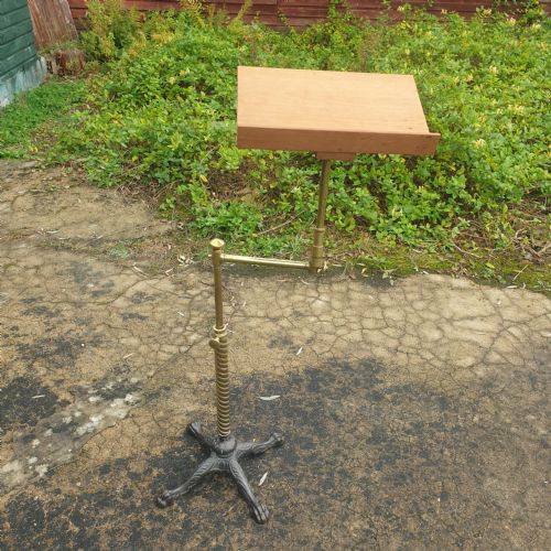 Late Victorian Carters Fully Adjustable Reading Stand.
