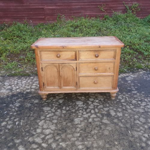 Victorian Farmhouse Kitchen Dresser Base.