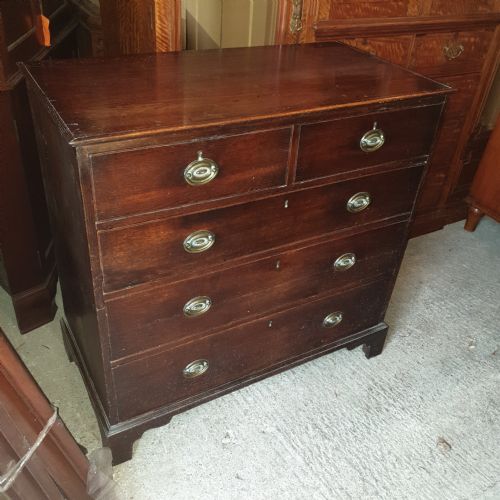 Late Georgian Oak Chest of Drawers