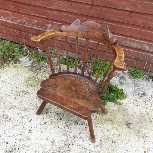 19th Century Welsh Stick Back Chair